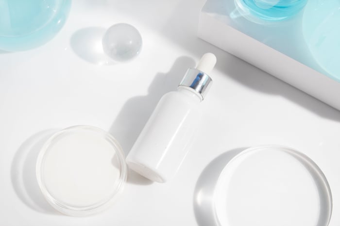 Serum White Bottle